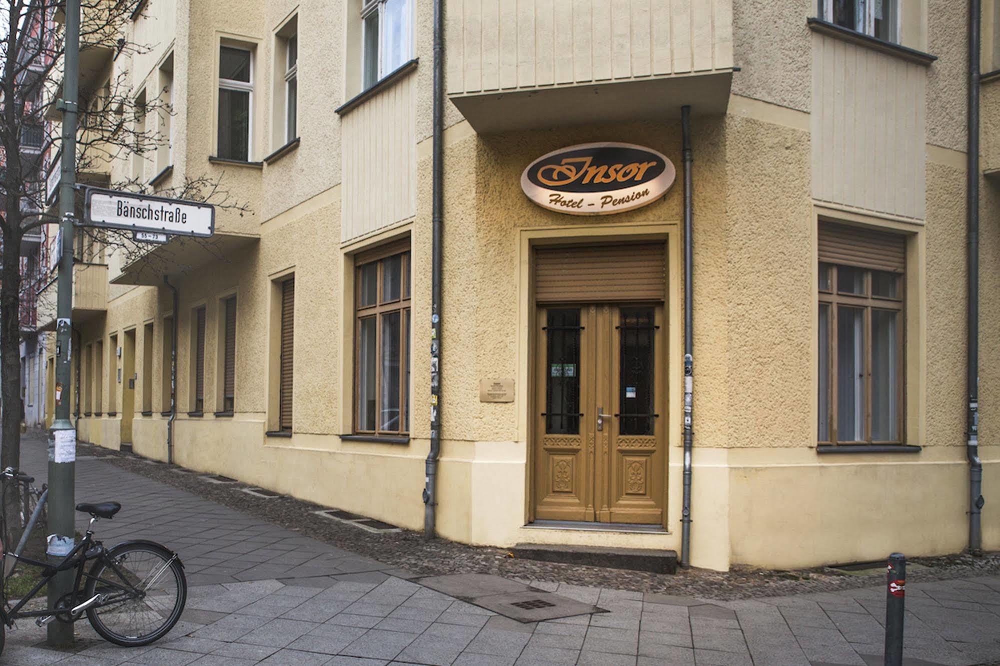Hotel Pension Insor Berlim Exterior foto